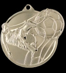 Medal srebrny - Piłka nożna 60mm MMC46050