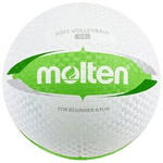 Piłka siatkowa Molten SOFT DX gumowa zielona