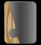 Trofeum ogólne łączone akryl z drewnem