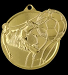 Medal złoty - Piłka nożna 60mm MMC46050