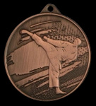 Medal 45mm brązowy - Karate MMC4509