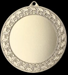 Medal srebrny 70mm z miejscem na emblemat MMC7074