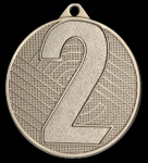 Medal srebrny z numerem 45mm MMC4503