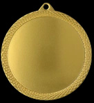 Medal złoty 60mm z miejscem na emblemat MMC6062
