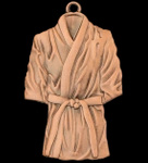Medal brązowy judo/kimono 65x45mm MMC37050