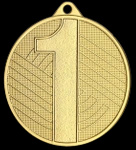 Medal złoty z numerem 45mm MMC4503
