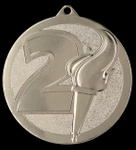 Medal srebrny 2 miejsce 60mm MMC6064