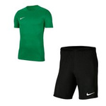 Komplet sportowy męski Nike Park zielono-czarny